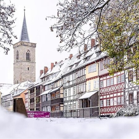 Apartment am Luisenpark Erfurt Bagian luar foto