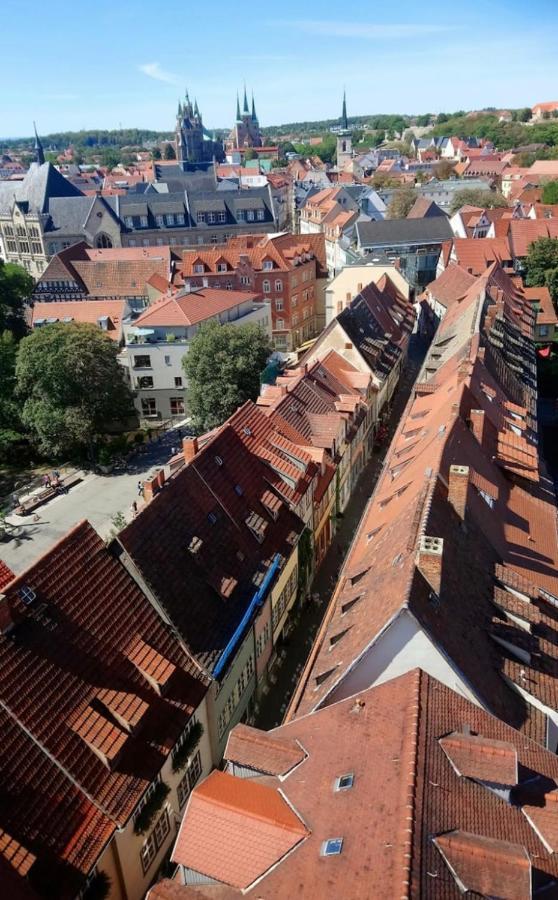 Apartment am Luisenpark Erfurt Bagian luar foto